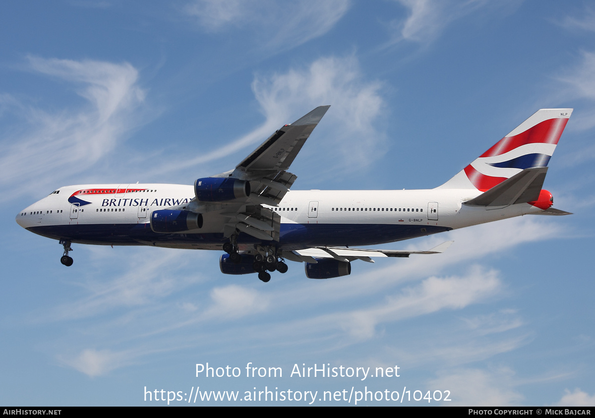 Aircraft Photo of G-BNLP | Boeing 747-436 | British Airways | AirHistory.net #10402