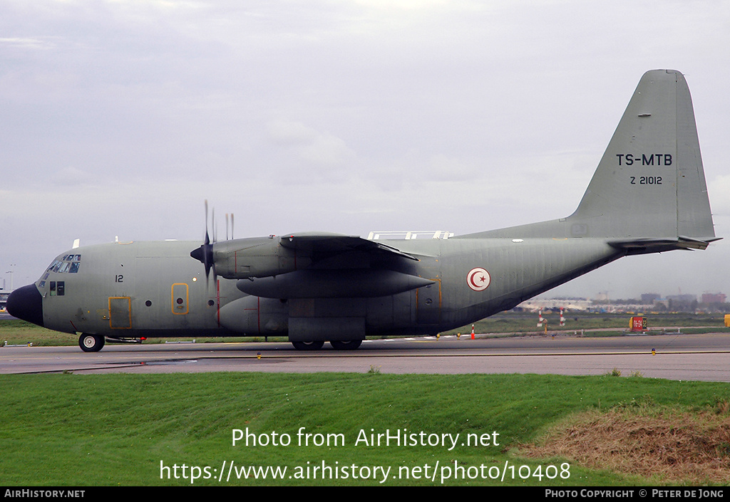 Aircraft Photo of Z21012 | Lockheed C-130H Hercules | Tunisia - Air Force | AirHistory.net #10408