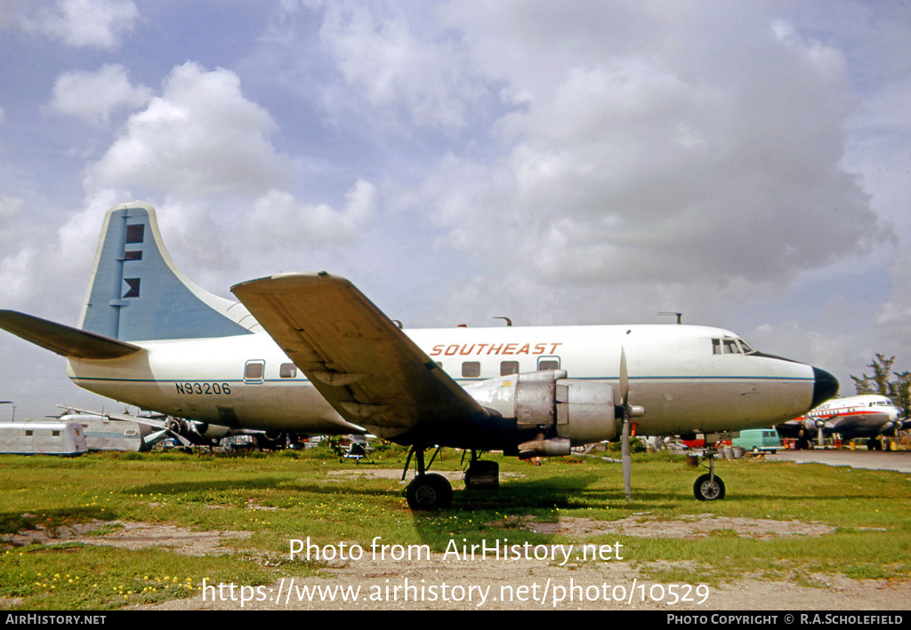 Aircraft Photo of N93206 | Martin 202A | Southeast Airlines | AirHistory.net #10529