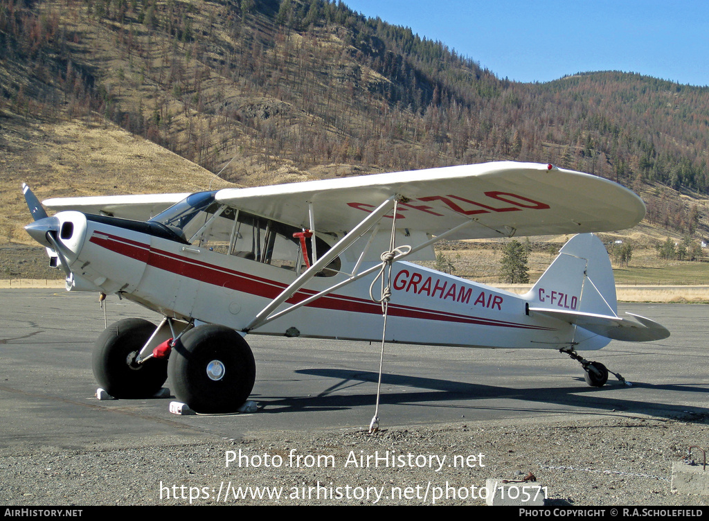 Aircraft Photo of C FZLO Piper PA 18 125 Super Cub Graham Air