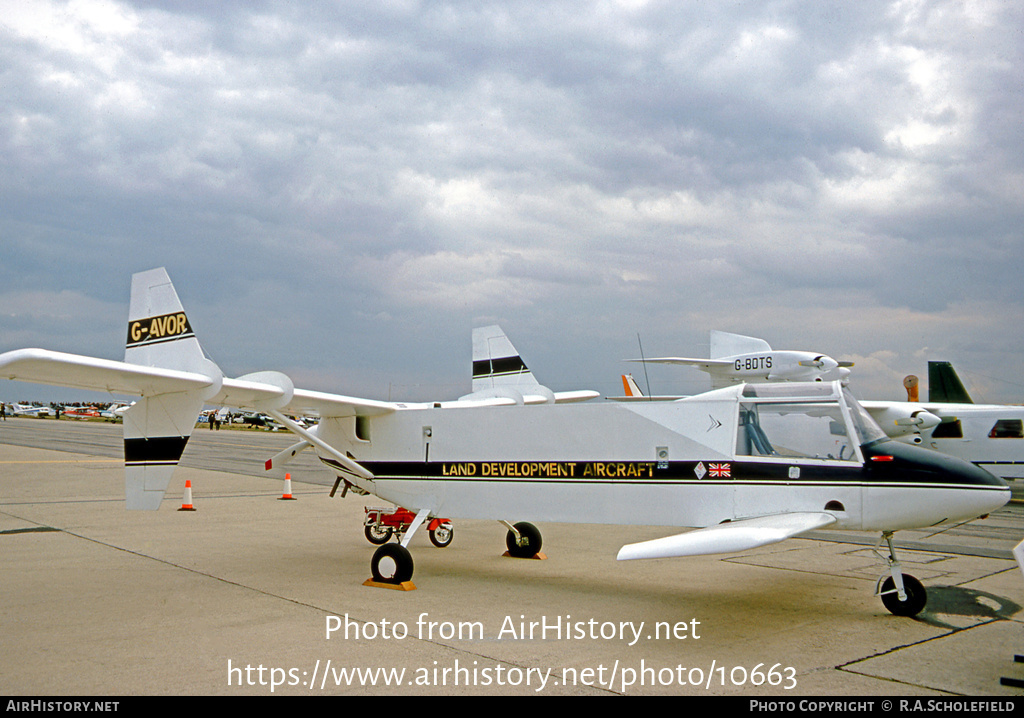 Aircraft Photo of G-AVOR | Lockspeiser LDA-1 | AirHistory.net #10663