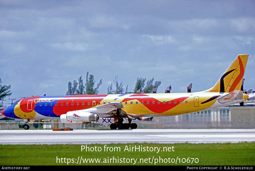 Aircraft Photo of N1805 | McDonnell Douglas DC-8-62 | Braniff International Airways | AirHistory.net #10670