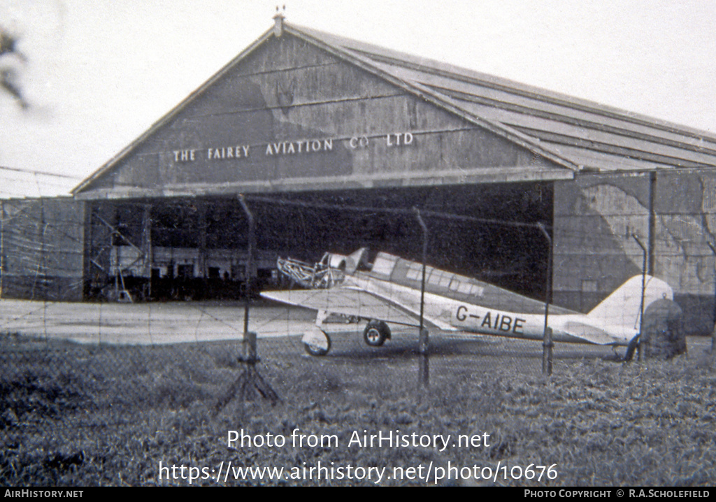 Aircraft Photo of G-AIBE | Fairey Fulmar II | AirHistory.net #10676