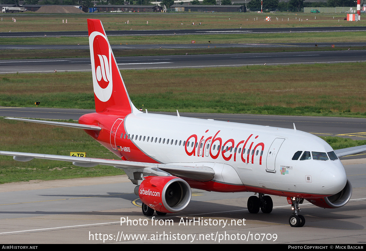 Aircraft Photo of D-ABGS | Airbus A319-112 | Air Berlin | AirHistory.net #10709