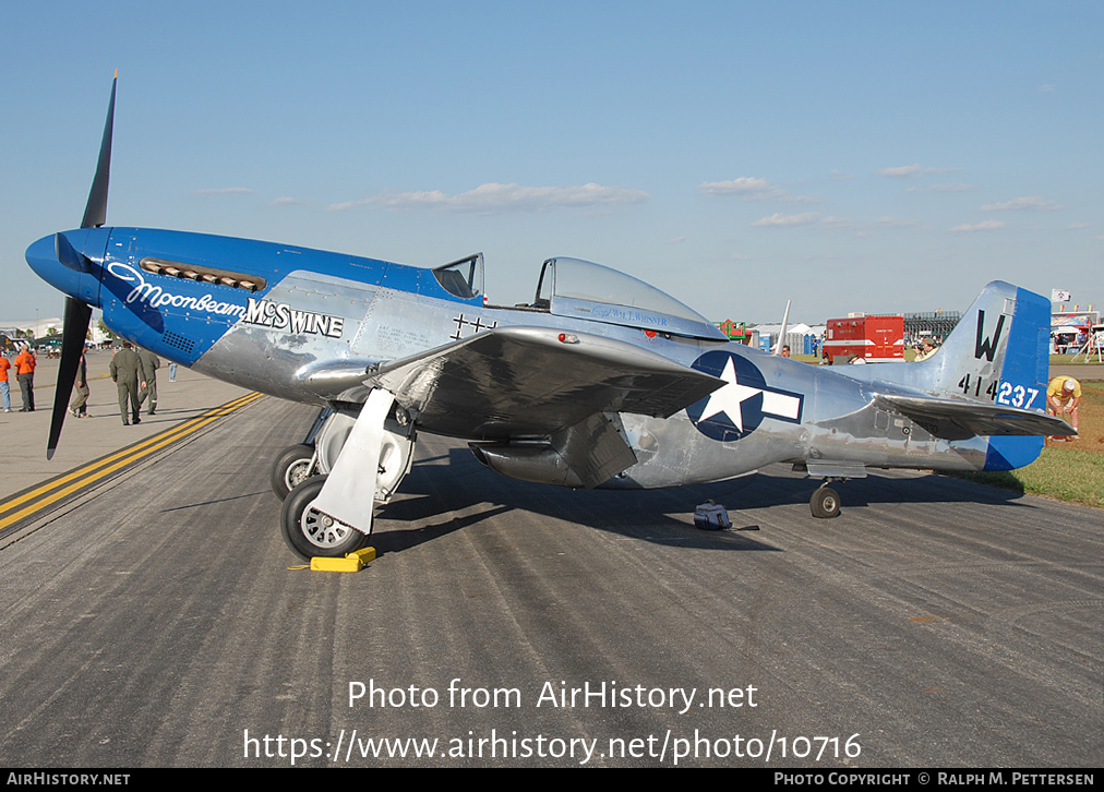 Aircraft Photo of N2151D / NL2151D / 414237 | North American P-51D Mustang | USA - Air Force | AirHistory.net #10716