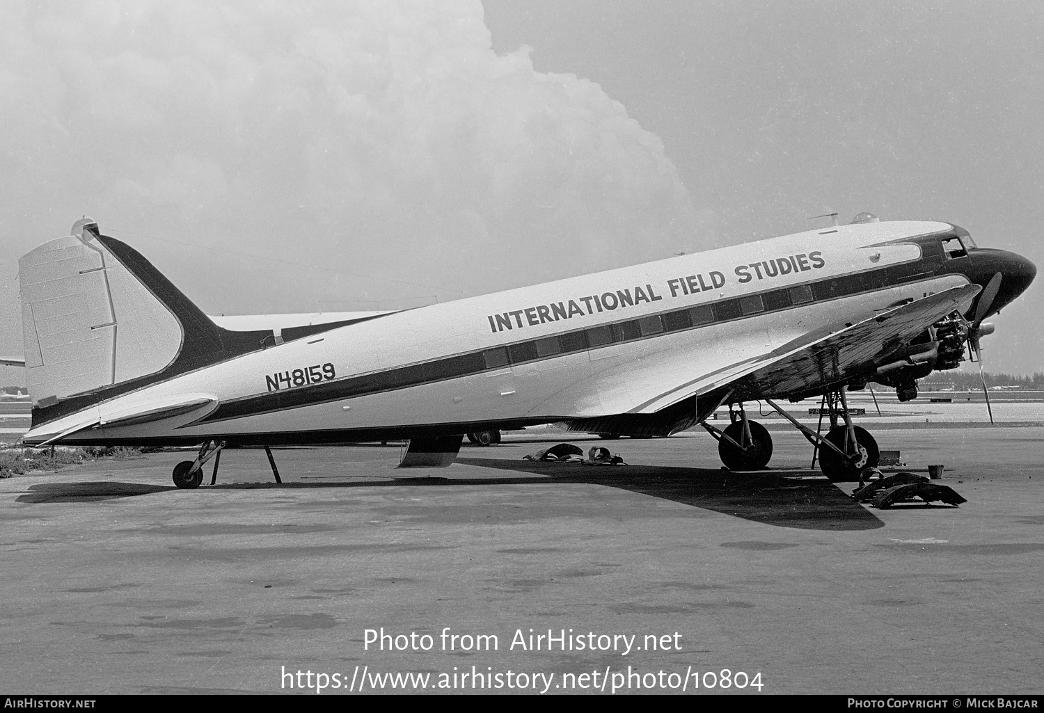 Aircraft Photo of N48159 | Douglas C-47J Skytrain | International Field Studies | AirHistory.net #10804