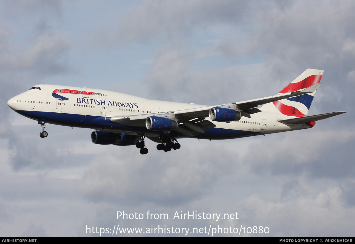 Aircraft Photo of G-CIVT | Boeing 747-436 | British Airways | AirHistory.net #10880