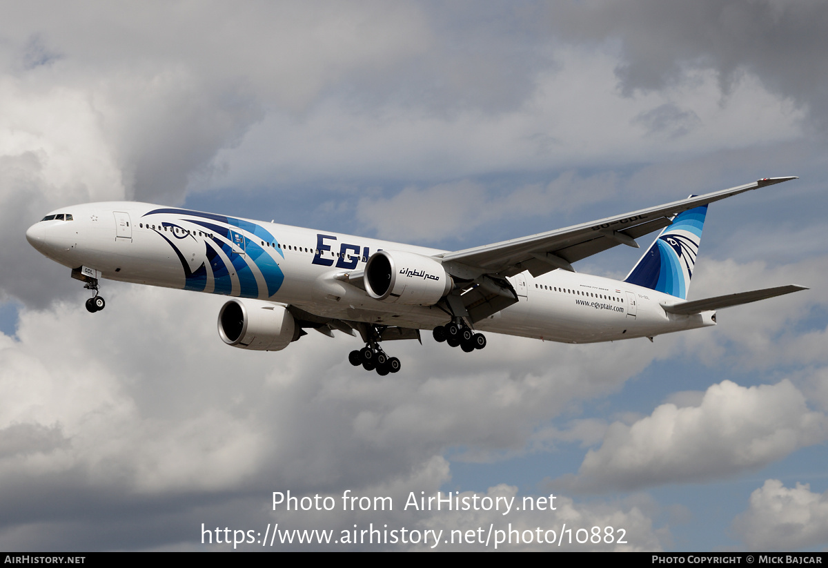 Aircraft Photo of SU-GDL | Boeing 777-36N/ER | EgyptAir | AirHistory.net #10882