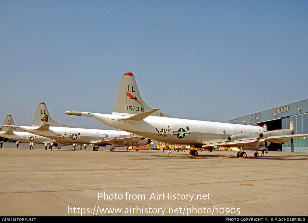 Aircraft Photo of 157318 | Lockheed P-3C Orion | USA - Navy | AirHistory.net #10905