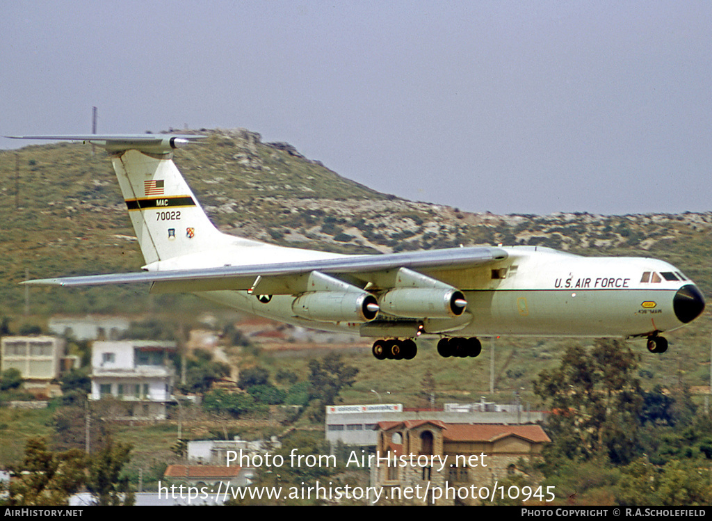 Aircraft Photo of 67-0022 / 70022 | Lockheed C-141A Starlifter | USA - Air Force | AirHistory.net #10945