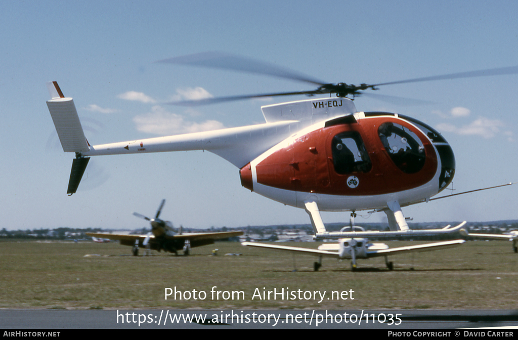 Aircraft Photo of VH-EQJ | Hughes 500C (369HS) | AirHistory.net #11035