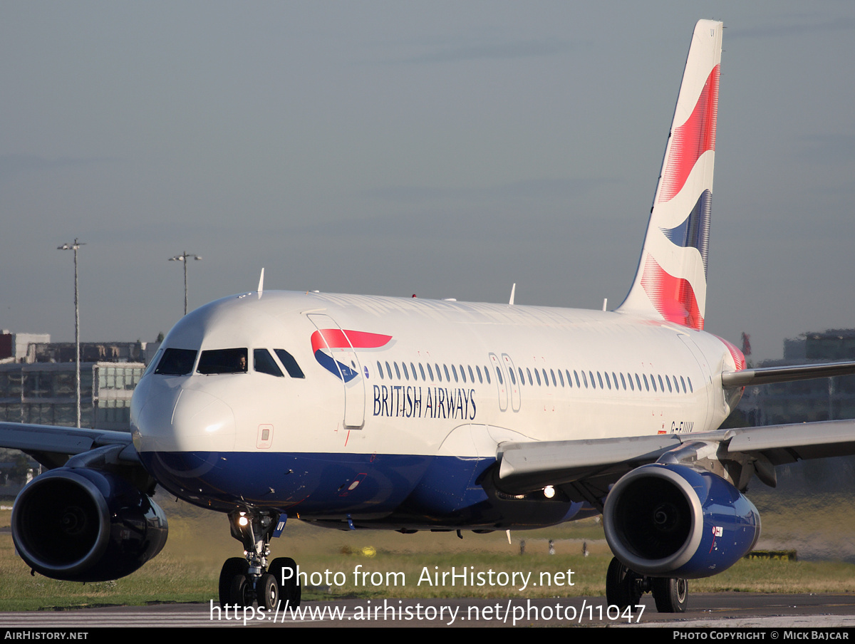 Aircraft Photo of G-EUUV | Airbus A320-232 | British Airways | AirHistory.net #11047