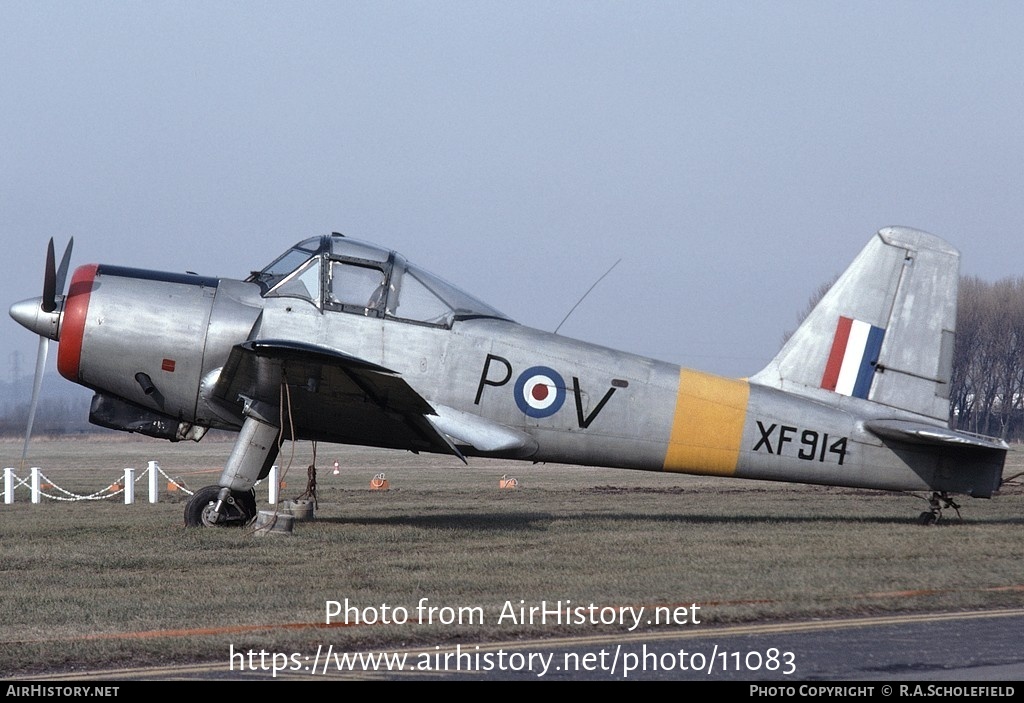 Aircraft Photo of XF914 | Percival P.56 Provost T1 | AirHistory.net #11083