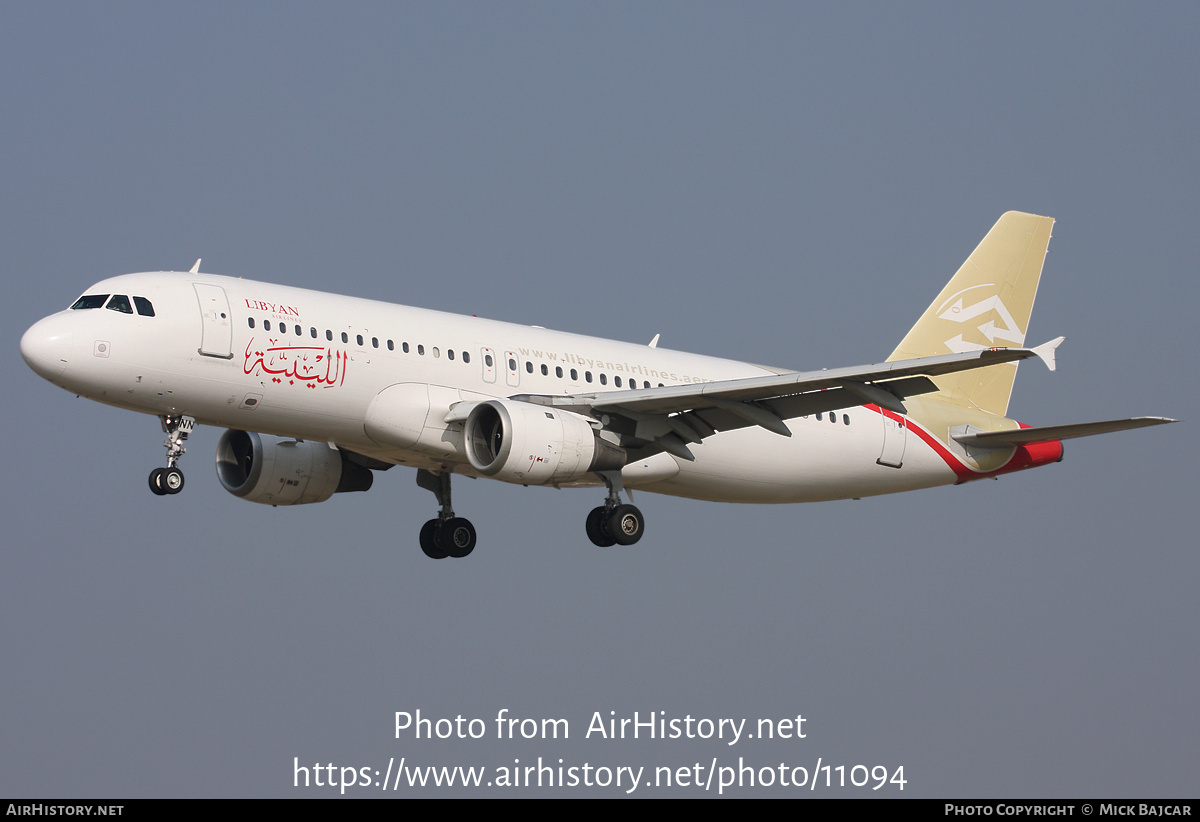 Aircraft Photo of TS-INN | Airbus A320-212 | Libyan Airlines | AirHistory.net #11094