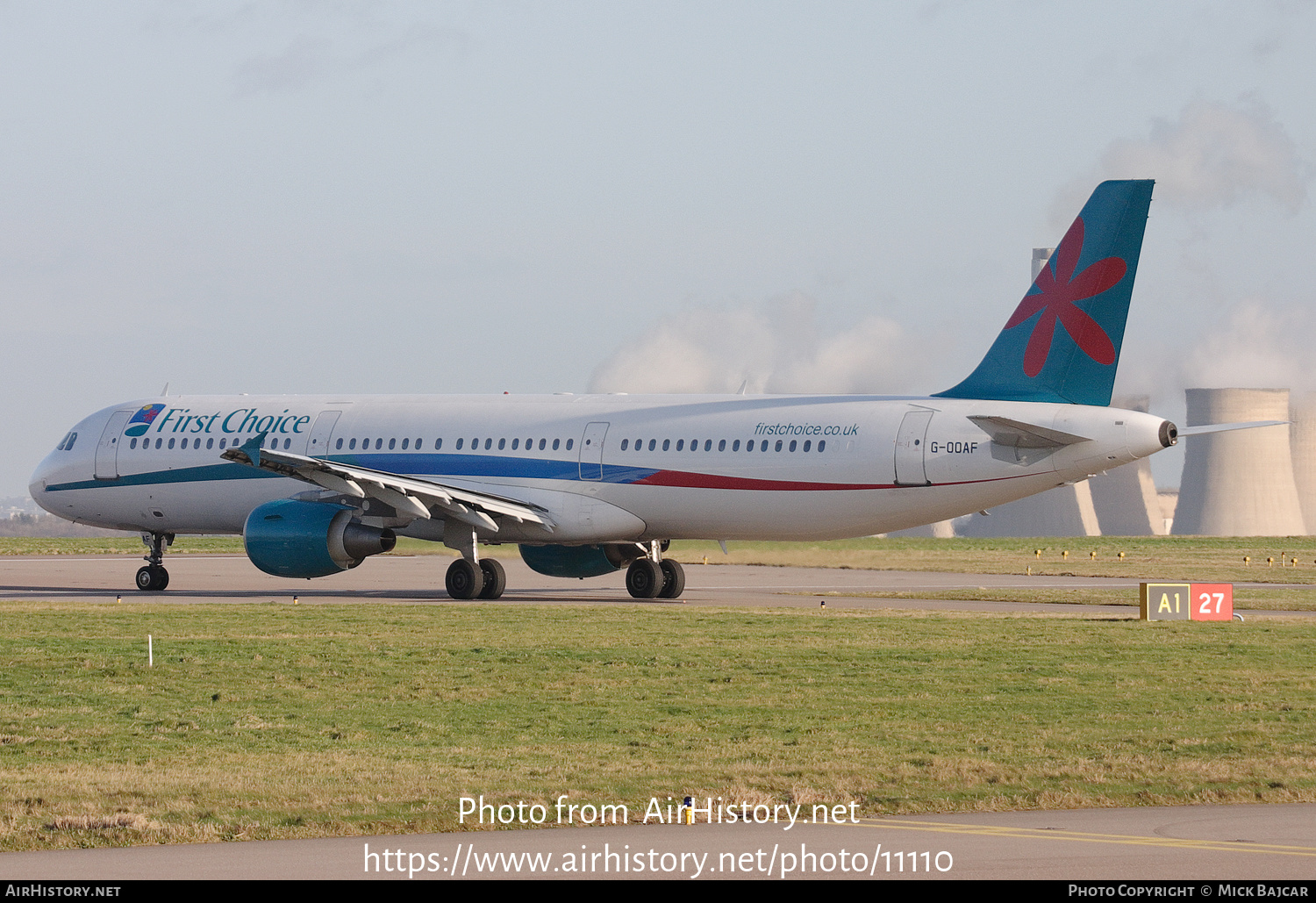 Aircraft Photo of G-OOAF | Airbus A321-211 | First Choice Airways | AirHistory.net #11110