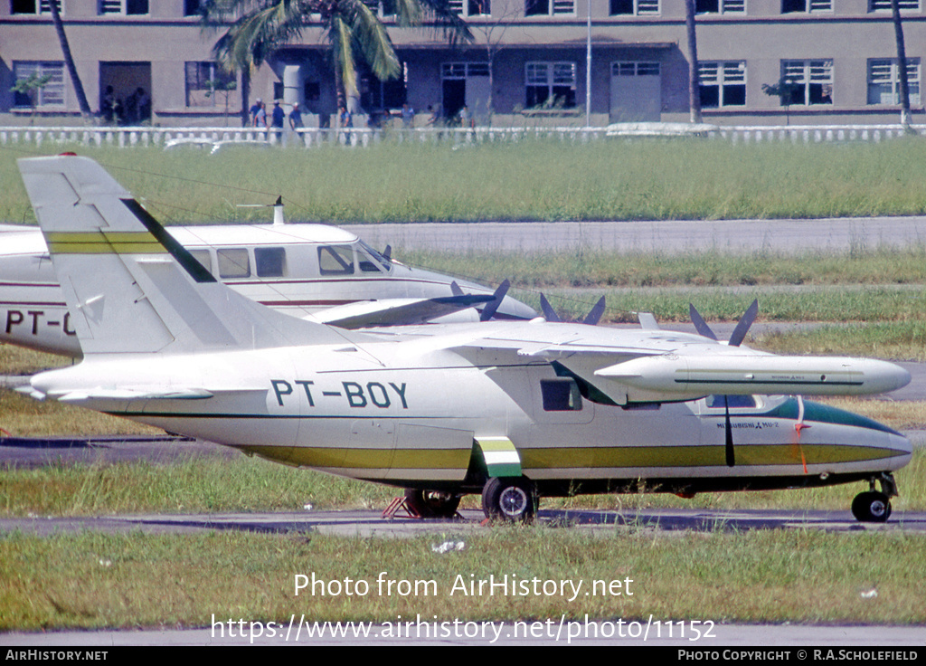 Aircraft Photo of PT-BOY | Mitsubishi MU-2F (MU-2B-20) | AirHistory.net #11152