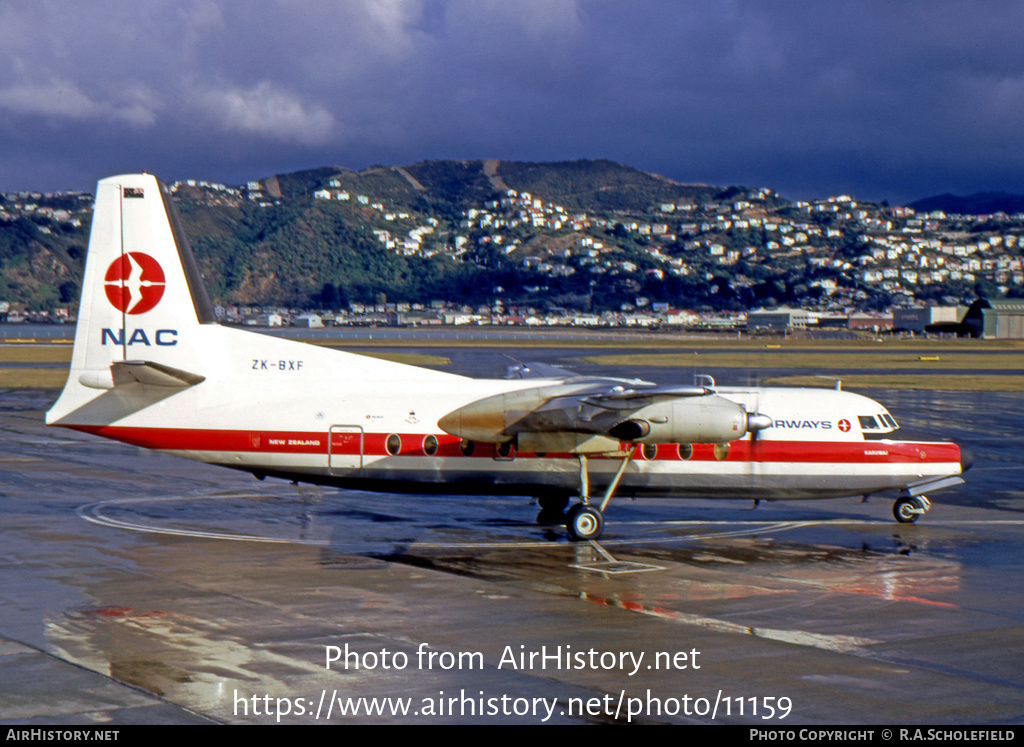 Aircraft Photo of ZK-BXF | Fokker F27-100 Friendship | New Zealand National Airways Corporation - NAC | AirHistory.net #11159