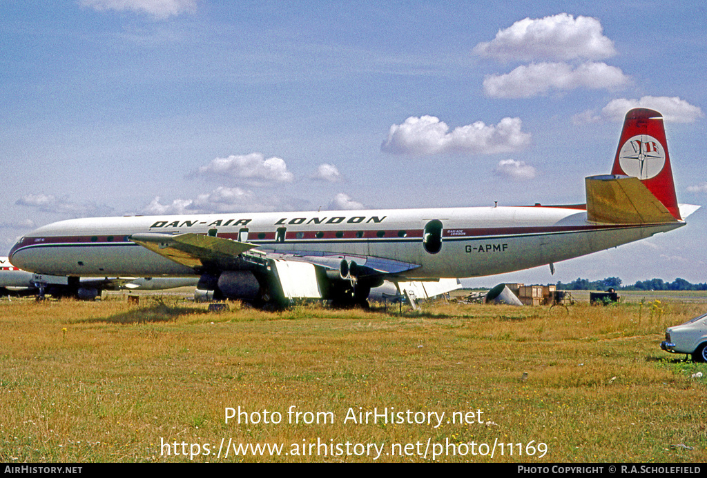 Aircraft Photo of G-APMF | De Havilland D.H. 106 Comet 4B | Dan-Air London | AirHistory.net #11169