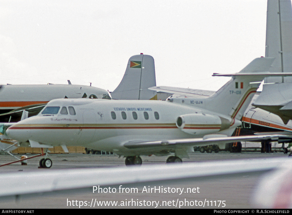 Aircraft Photo of TP-108 | Hawker Siddeley HS-125-400A | Mexico - Air Force | AirHistory.net #11175