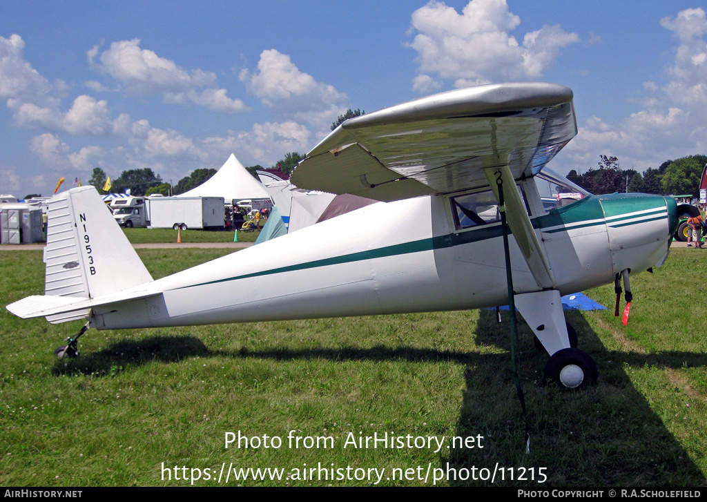 Aircraft Photo of N1953B | Luscombe 8A Silvaire | AirHistory.net #11215