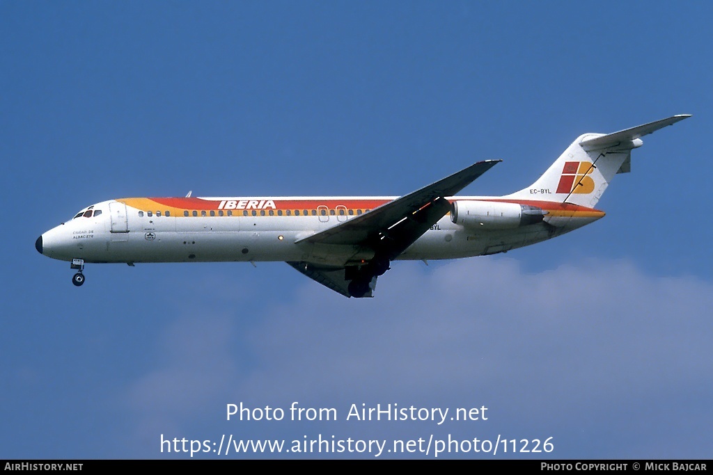 Aircraft Photo Of Ec Byl Mcdonnell Douglas Dc 9 33rc Iberia 11226 