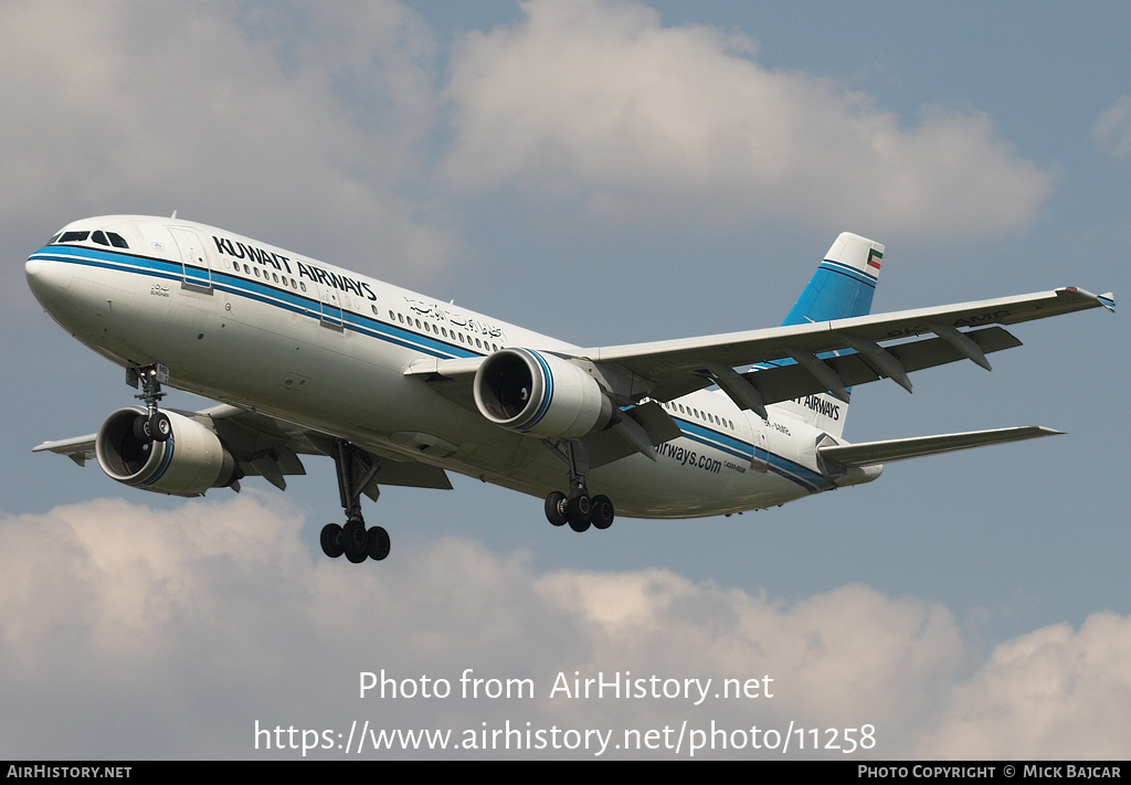 Aircraft Photo of 9K-AMB | Airbus A300B4-605R | Kuwait Airways | AirHistory.net #11258