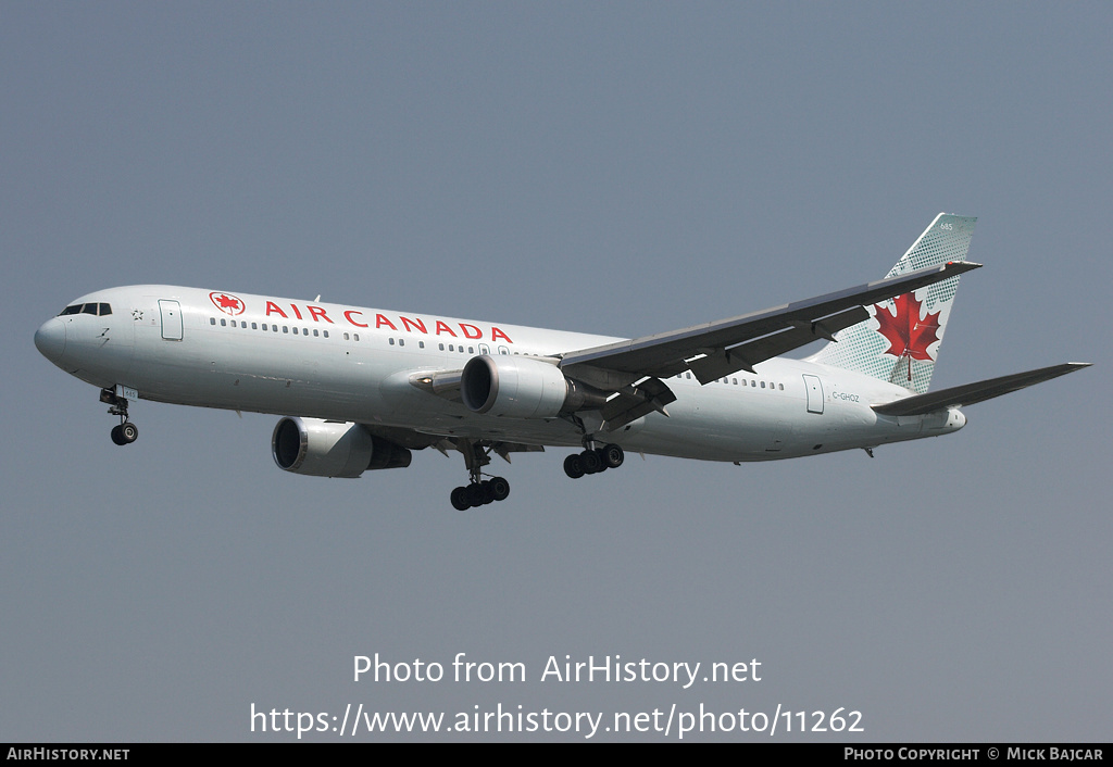 Aircraft Photo of C-GHOZ | Boeing 767-375/ER | Air Canada | AirHistory.net #11262