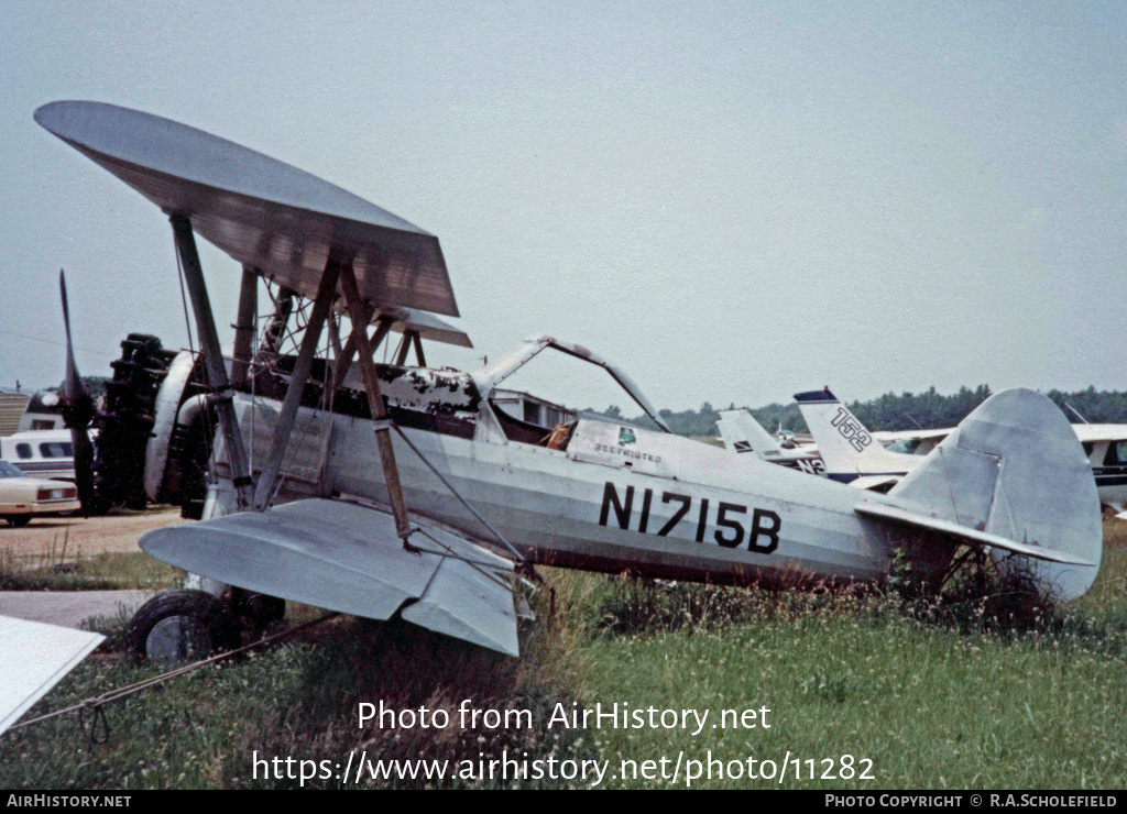 Aircraft Photo of N1715B | Boeing N2S-5 Kaydet (E75) | AirHistory.net #11282