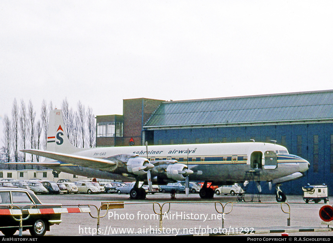 Aircraft Photo of PH-SAO | Douglas DC-7C | Schreiner Airways | AirHistory.net #11292