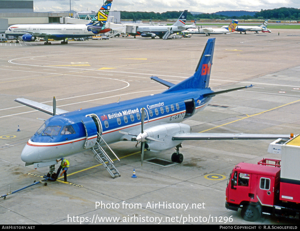 Aircraft Photo of G-GNTC | Saab-Fairchild SF-340A | British Midland Commuter | AirHistory.net #11296