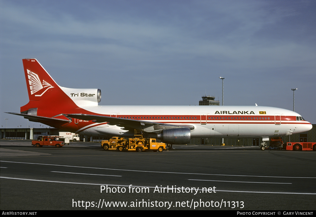 Aircraft Photo of 4R-ALG | Lockheed L-1011-385-1 TriStar 1 | AirLanka | AirHistory.net #11313