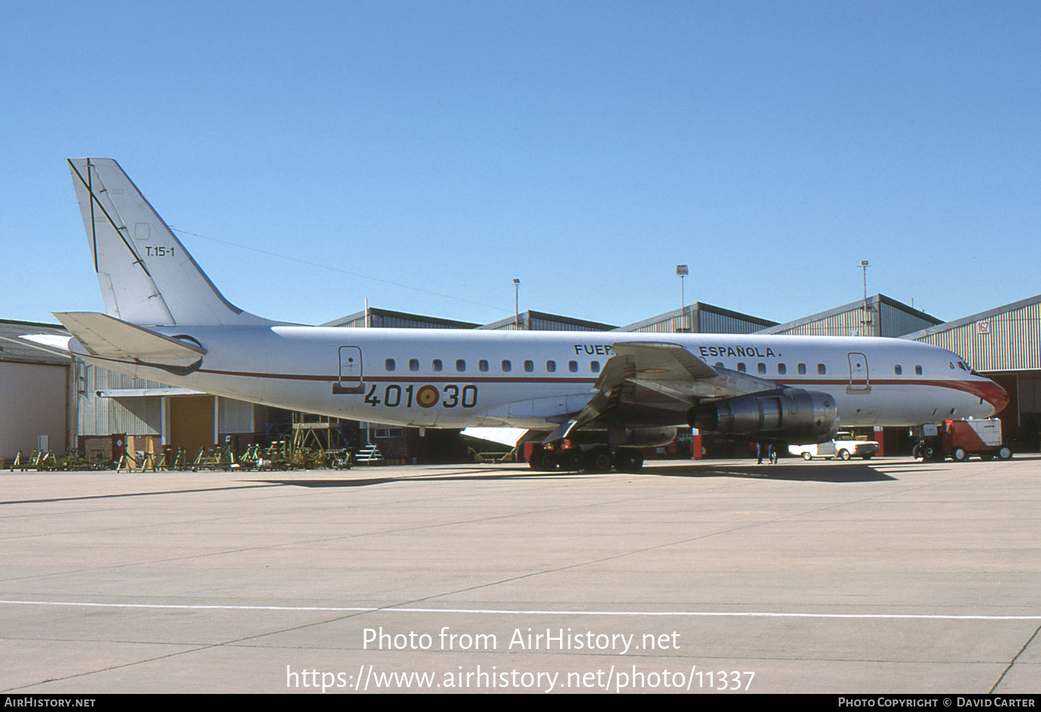 Aircraft Photo of T.15-1 | Douglas DC-8-52 | Spain - Air Force | AirHistory.net #11337