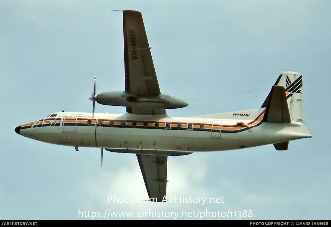 Aircraft Photo of VH-MMR | Fokker F27-200 Friendship | Airlines of South Australia - ASA | AirHistory.net #11388