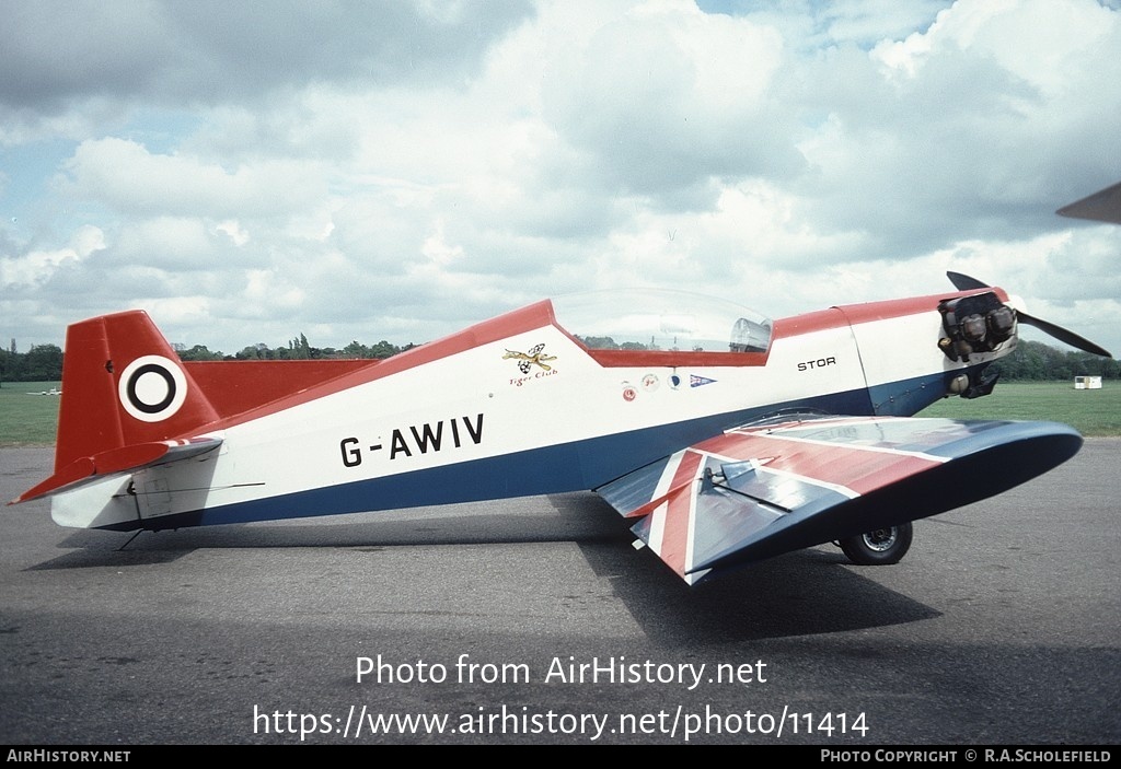 Aircraft Photo of G-AWIV | Storey TSR3 | AirHistory.net #11414