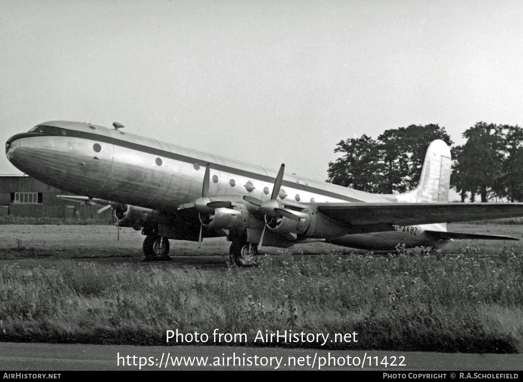 Aircraft Photo of G-AKBZ | Avro 689 Tudor 5 | BOAC - British Overseas Airways Corporation | AirHistory.net #11422