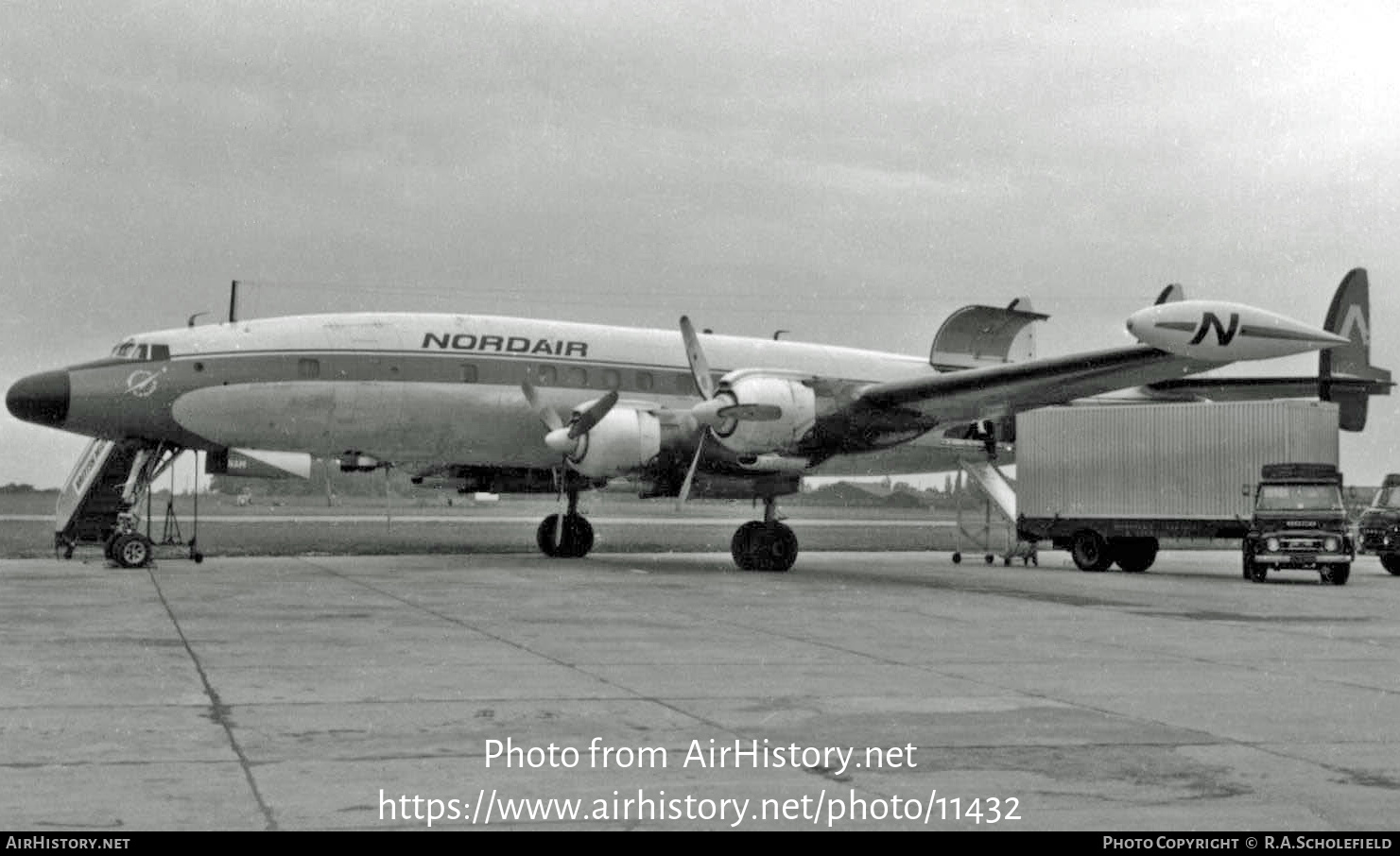 Aircraft Photo of CF-NAM | Lockheed L-1049H/03 Super Constellation | Nordair | AirHistory.net #11432