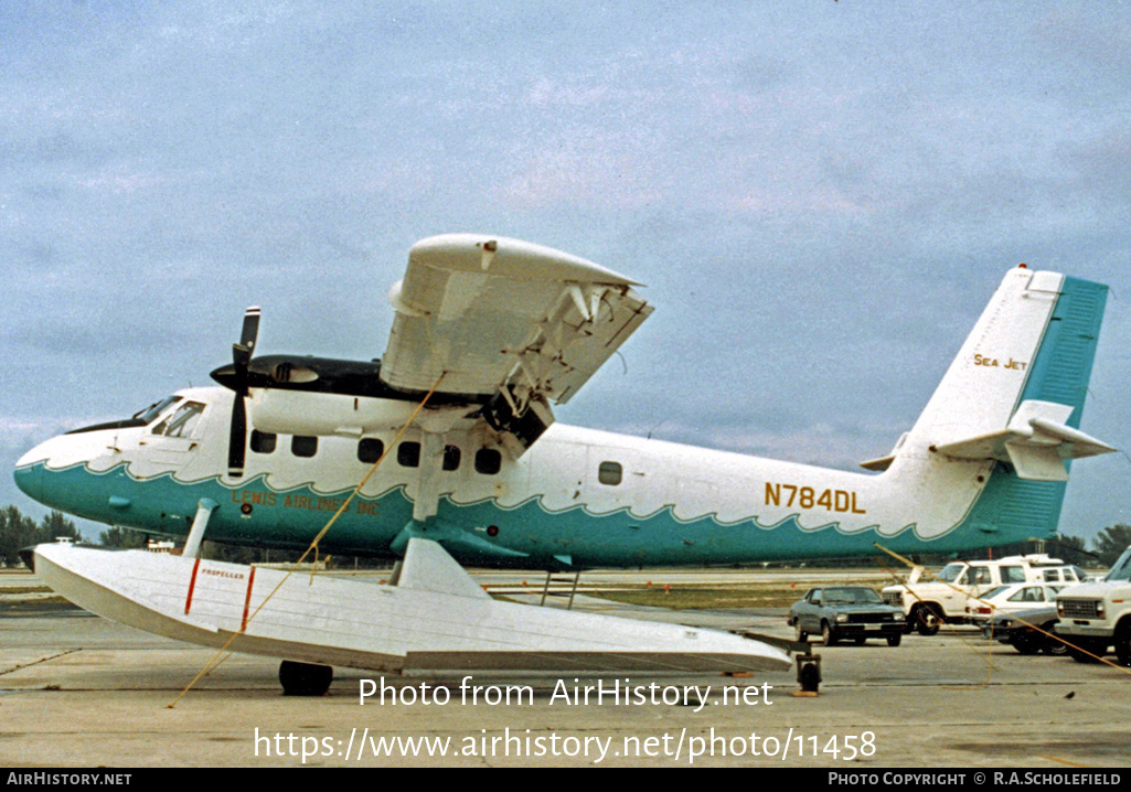 Aircraft Photo of N784DL | De Havilland Canada DHC-6-300 Twin Otter | Lewis Airlines | AirHistory.net #11458