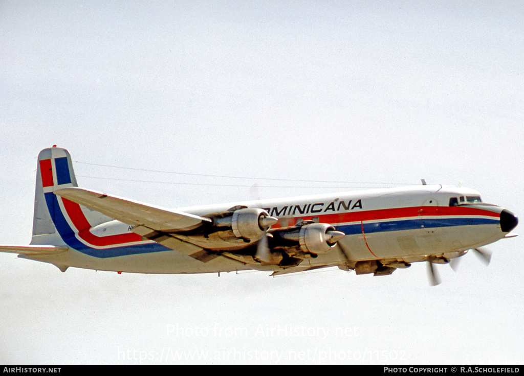 Aircraft Photo of HI-292 | Douglas C-118A Liftmaster | Dominicana | AirHistory.net #11502