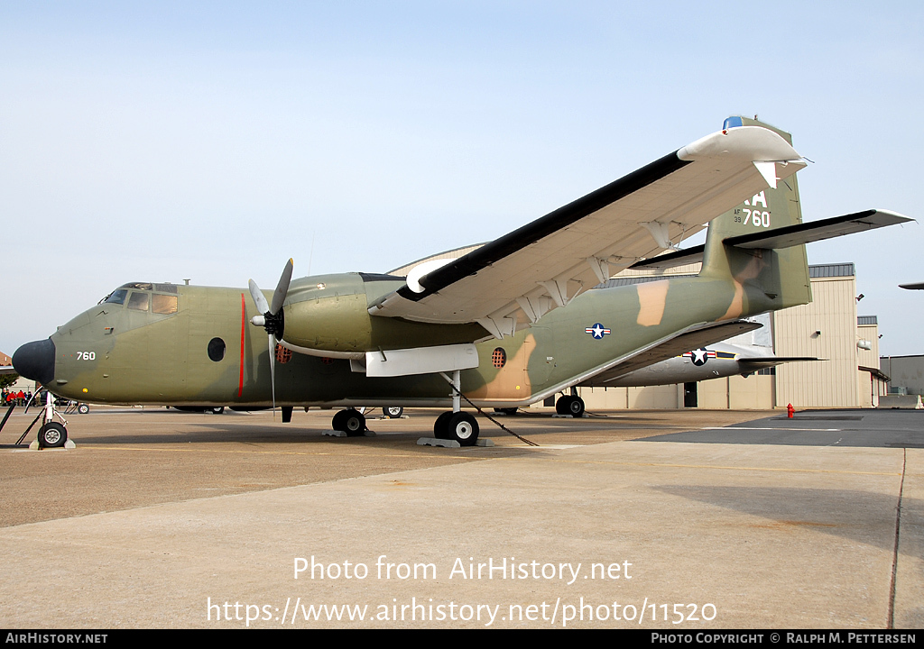 Aircraft Photo of 63-9760 / AF39-760 | De Havilland Canada C-7B Caribou | USA - Air Force | AirHistory.net #11520