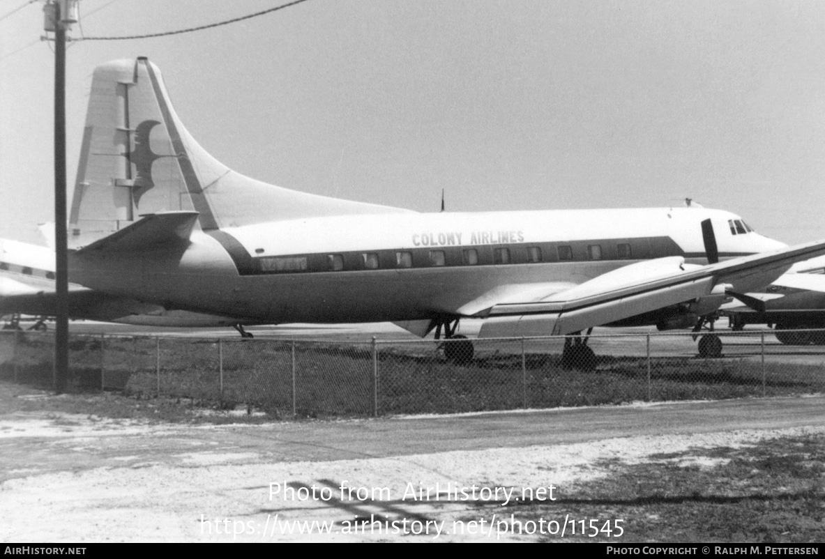 Aircraft Photo of N474M | Martin 404 | Colony Airlines | AirHistory.net #11545