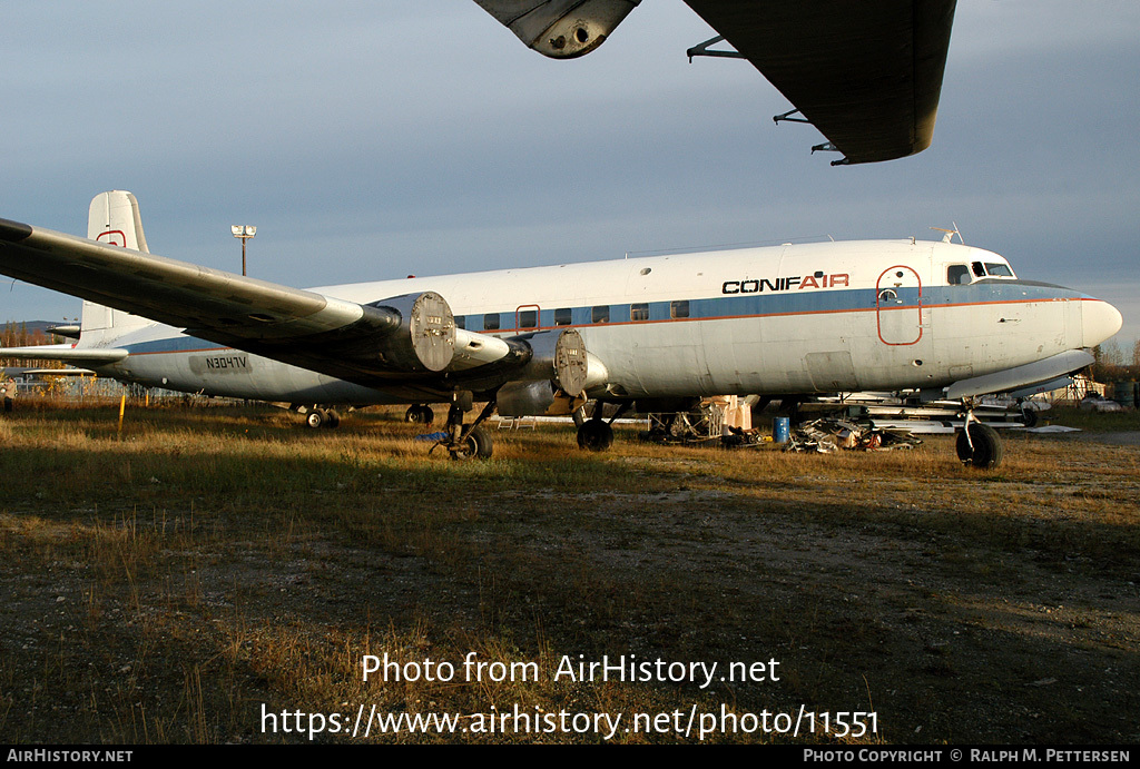 Aircraft Photo of N3047V | Douglas C-118A Liftmaster | Conifair Aviation | AirHistory.net #11551