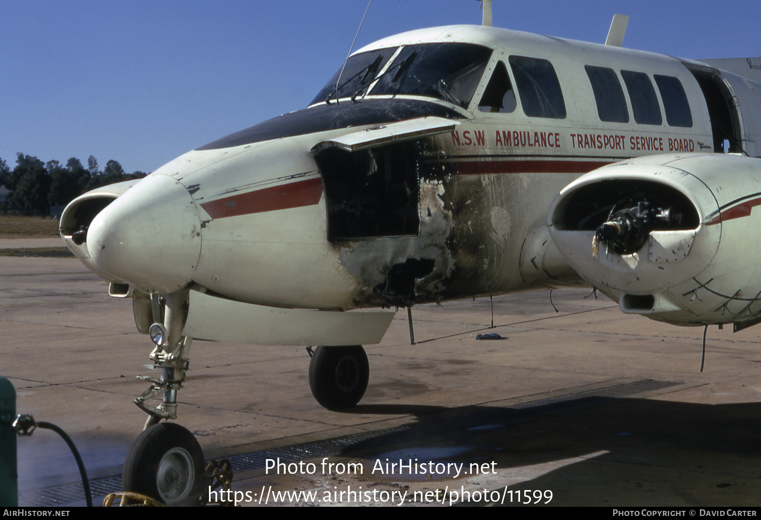 Aircraft Photo of VH-AMB | Beech 65-B80 Queen Air | NSW Ambulance | AirHistory.net #11599