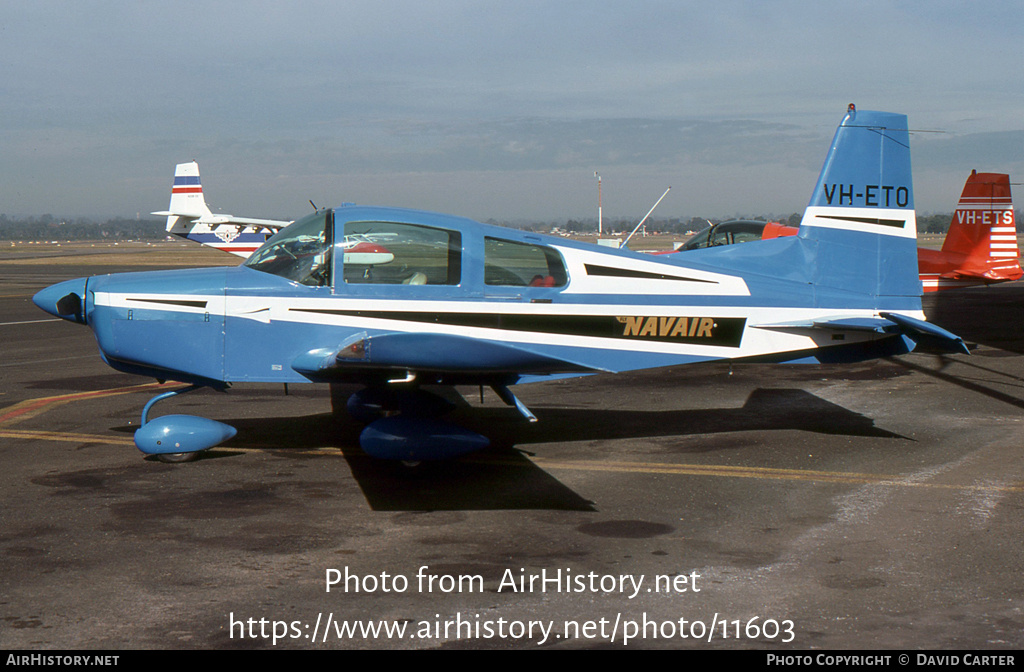 Aircraft Photo of VH-ETO | American AA-5 Traveler | Navair | AirHistory.net #11603