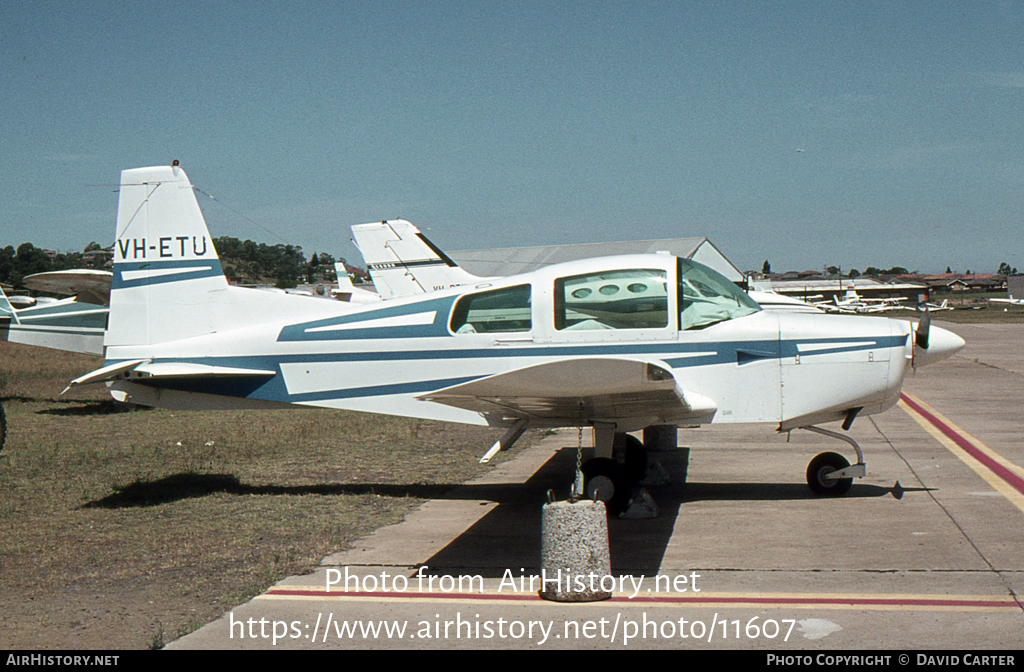 Aircraft Photo of VH-ETU | American AA-5 Tiger | AirHistory.net #11607