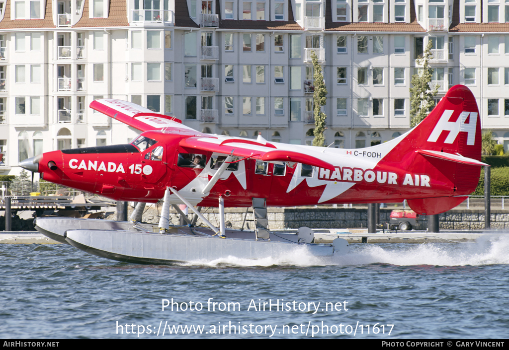 Aircraft Photo of C-FODH | De Havilland Canada DHC-3 Otter | Harbour Air | AirHistory.net #11617