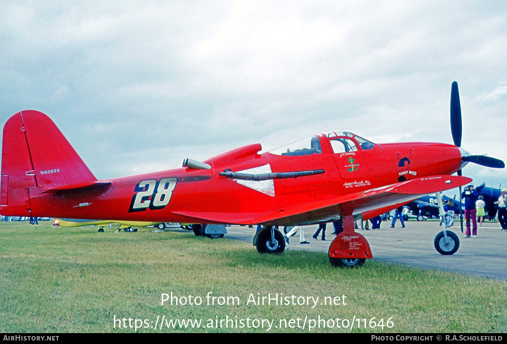 Aircraft Photo of N62822 | Bell P-63C Kingcobra | AirHistory.net #11646