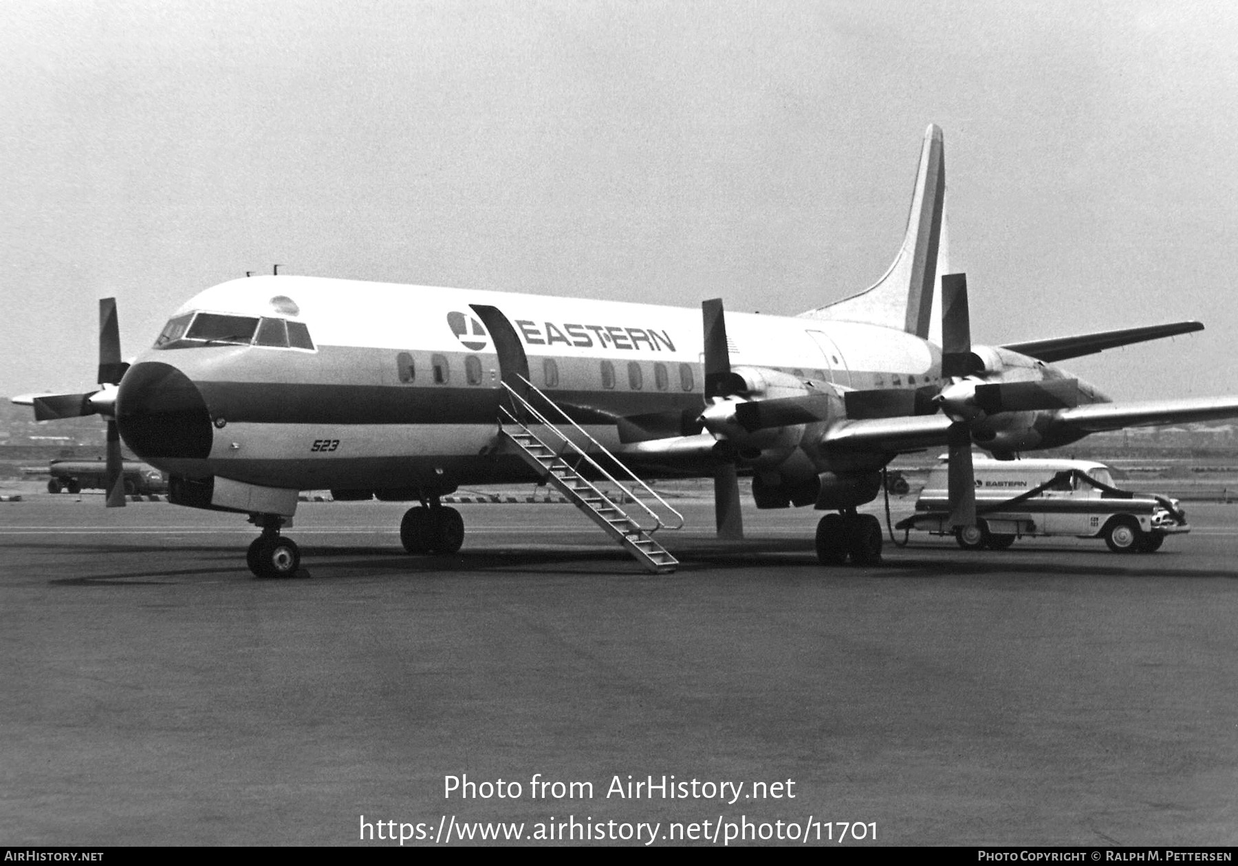 Aircraft Photo of N5523 | Lockheed L-188A Electra | Eastern Air Lines | AirHistory.net #11701