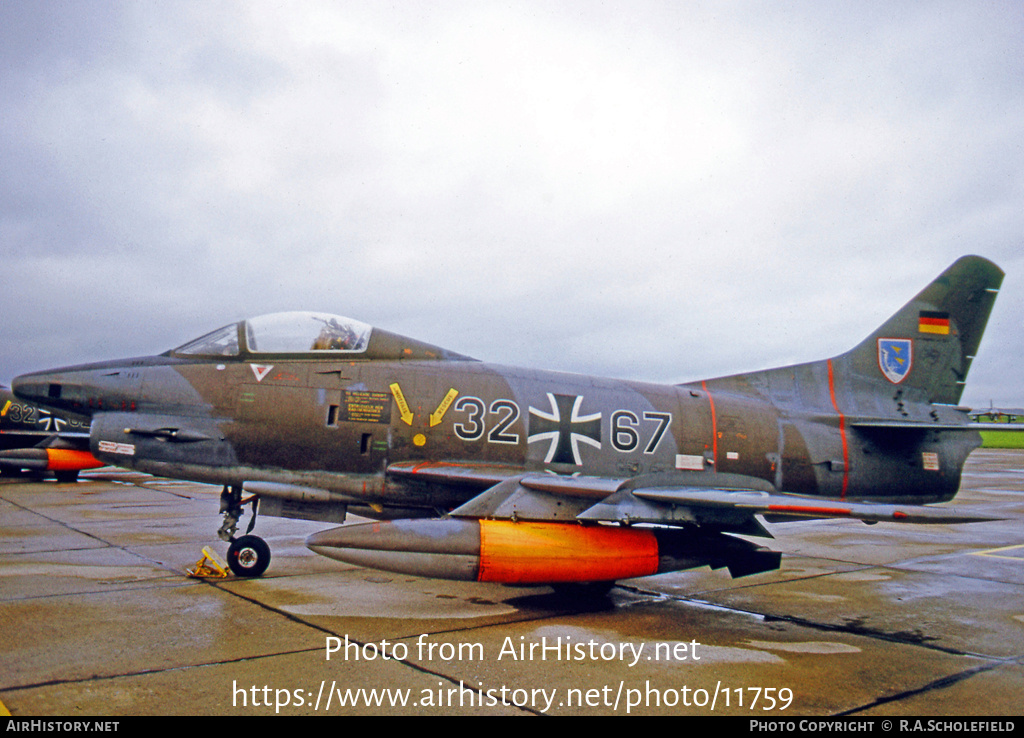 Aircraft Photo of 3267 | Fiat G-91R/3 | Germany - Air Force | AirHistory.net #11759