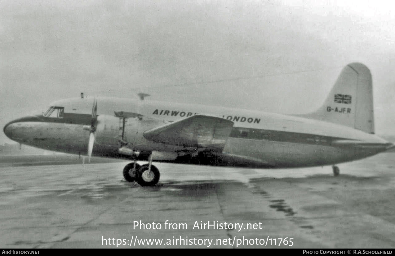 Aircraft Photo of G-AJFR | Vickers 627 Viking 1B | Airwork | AirHistory.net #11765