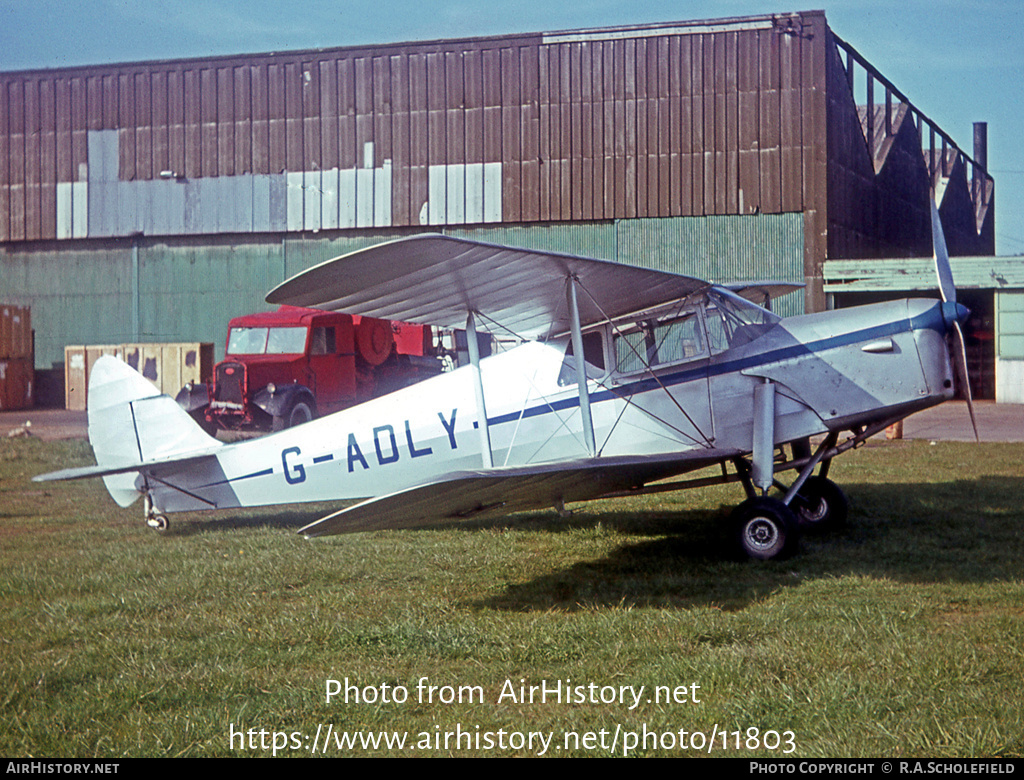 Aircraft Photo of G-ADLY | De Havilland D.H. 87B Hornet Moth | AirHistory.net #11803